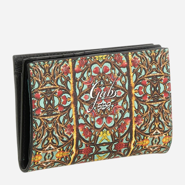Гаманець жіночий шкіряний для карток Gabs G000130NDX2361-S0589 Блакитний (800070339584) - зображення 2