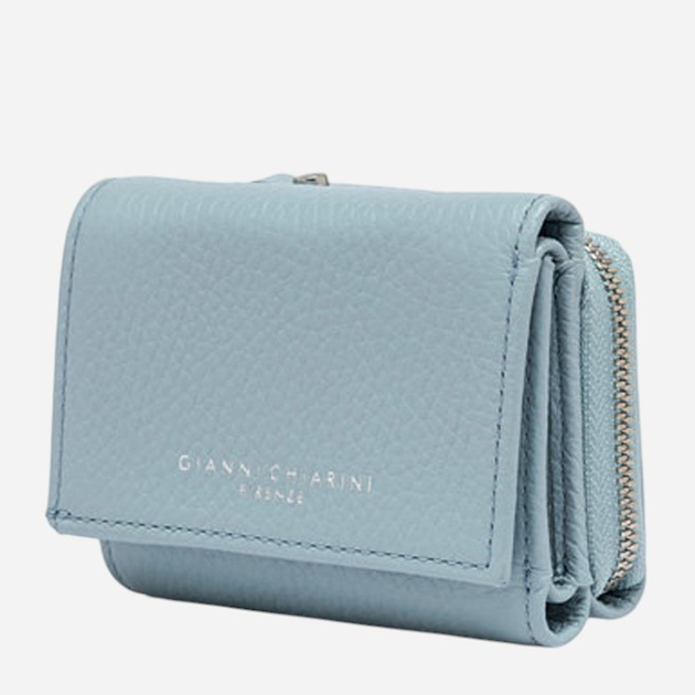 Гаманець жіночий шкіряний для карток Gianni Chiarini PF-W5065-GRN-3615 Блакитний (800070334544) - зображення 3