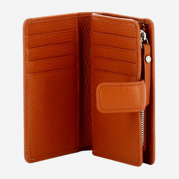 Гаманець жіночий шкіряний для карток Gianni Chiarini PF-WBW13757-GRN-1117 Коричневий (800070334546) - зображення 3
