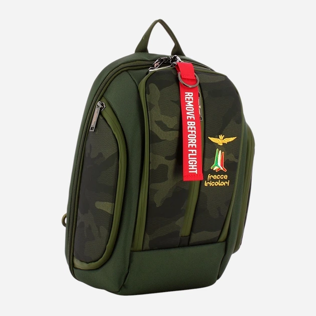 Plecak męski A4 Aeronautica Militare AM523-VECA Zielony (800070317554) - obraz 4