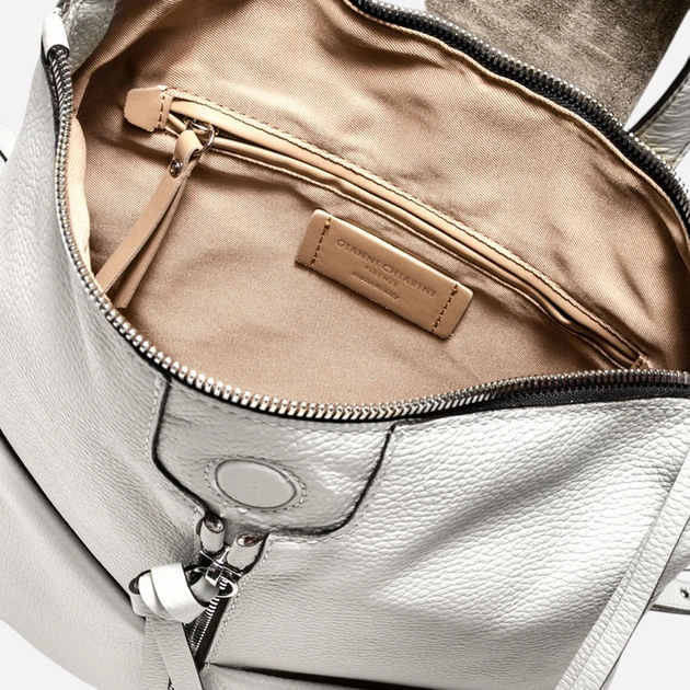 Plecak damski skórzany Gianni Chiarini ZN-7040/COMM-GRN-3890 Biały (800070334553) - obraz 4