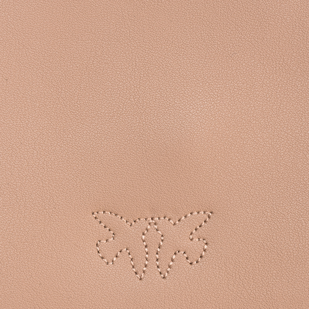 Torebka crossbody damska skórzana Pinko 100455A0F1-D01Q Beżowa (800070339007) - obraz 6