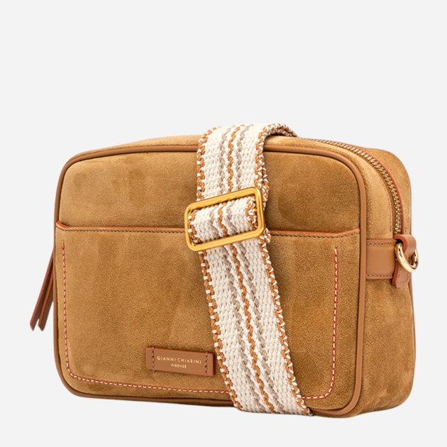 Torebka crossbody damska skórzana Gianni Chiarini BS-11660-CMNRV-13956 Brązowa (800070334521) - obraz 3