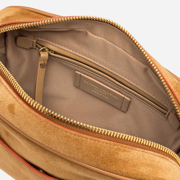 Torebka crossbody damska skórzana Gianni Chiarini BS-11660-CMNRV-13956 Brązowa (800070334521) - obraz 4