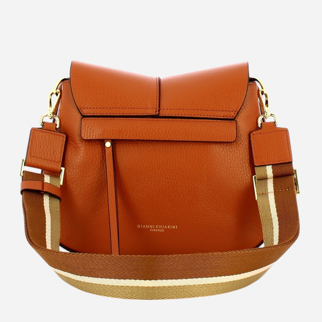 Torebka crossbody damska skórzana Gianni Chiarini BS-6036/COMM-GRN-NA-1117 Brązowa (800070334526) - obraz 2