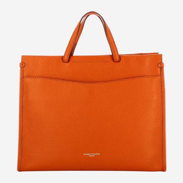 Сумка-шопер жіноча з натуральної шкіри Gianni Chiarini BS-11400-TKL-1117 Коричнева (800070334512) - зображення 1