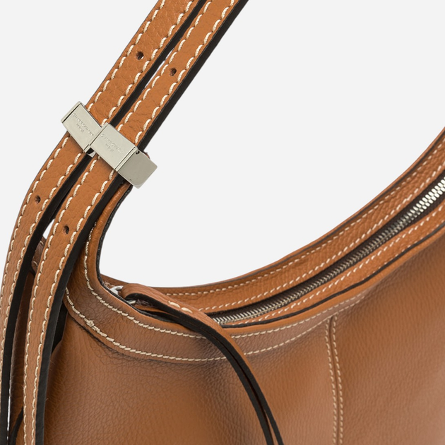 Сумка-шопер жіноча з натуральної шкіри Gianni Chiarini BS-11320-GRN-1117 Коричнева (800070334499) - зображення 5