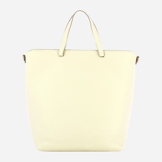 Сумка-шопер жіноча з натуральної шкіри Gianni Chiarini BS-11595-GRN-3890 Біла (800070334514) - зображення 2