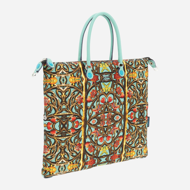 Torba shopper damska duża Gabs G000030T3X1719-S0589 Błękitna (800070339559) - obraz 3