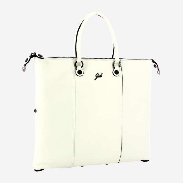 Torba shopper damska skórzana Gabs G000033T3X2428-C1017 Biała (800070339566) - obraz 3