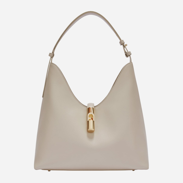 Torba shopper damska skórzana Furla WB01499BX3104VAN001007 Beżowa (800070331246) - obraz 1