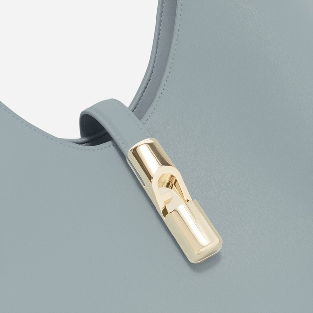 Сумка-шопер жіноча з натуральної шкіри Furla WB01499BX3104550001007 Блакитна (800070334430) - зображення 7