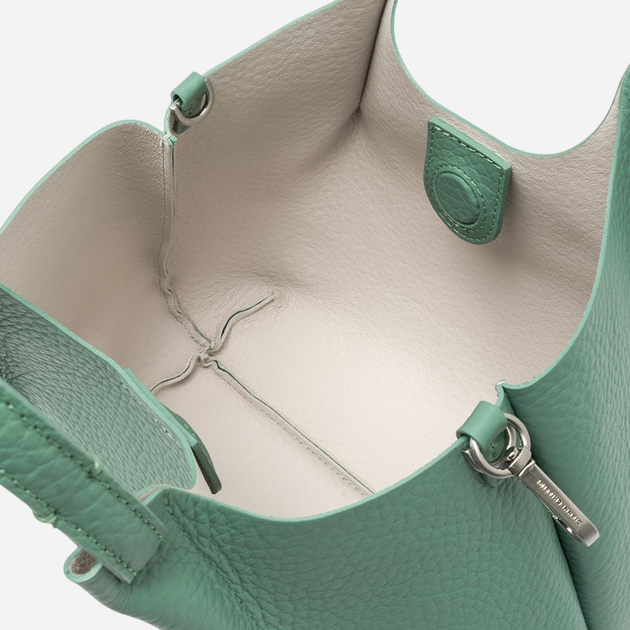 Zestaw (torebka + kosmetyczka) damski skórzany Gianni Chiarini BS-9719-RNGDBL-13859 Zielony (800070334540) - obraz 8
