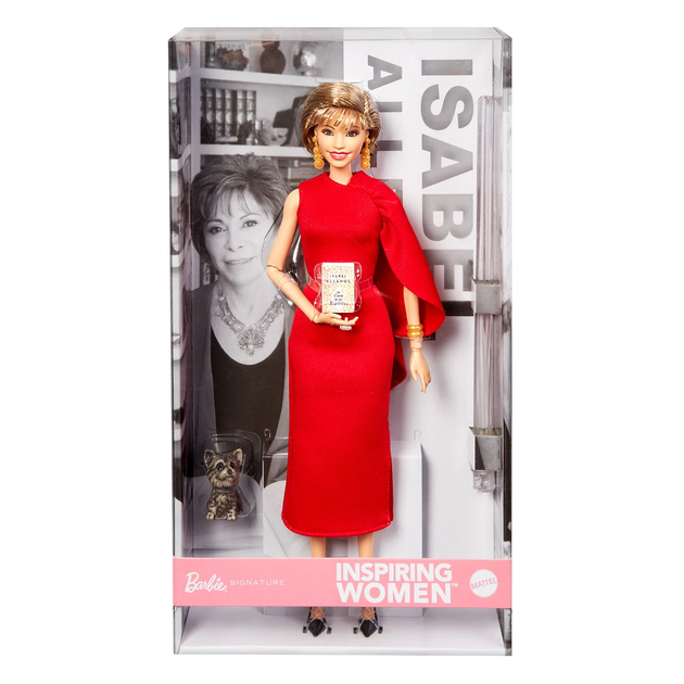 Кукла Барби Вдохновляющие женщины писательница Исабель Альенде Barbie Signature Inspiring Women Isabel Allende (HRM45) - Фото 6 Кукла Барби Вдохновляющие женщины писательница Исабель Альенде Barbie Signature Inspiring Women Isabel Allende (HRM45) - изображение 6