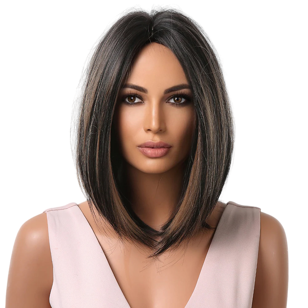 Парик Medium Ombre Brisa, натуральные синтетические волосы - Фото 1 Парик Medium Ombre Brisa, натуральные синтетические волосы - изображение 1