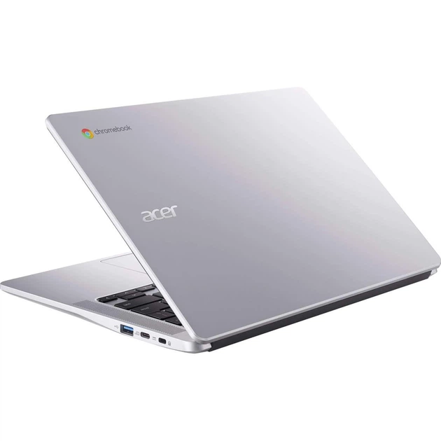 Ноутбук Acer 14 Chromebook CB314-3H 14" FHD IPS, Intel C N4500, 8GB, F128GB, UMA, ChromeOS, сріблястий (NX.KB4EU.001) - зображення 6