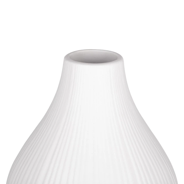 Ваза Ardesto LuССa AR3802W 13х15.5 см белая - Фото 3 Ваза Ardesto LuССa AR3802W 13х15.5 см белая - изображение 3