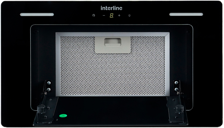Витяжка INTERLINE SOLO ULTRA BK A/60/T повновбудована (60см, 1100куб) - изображение 5