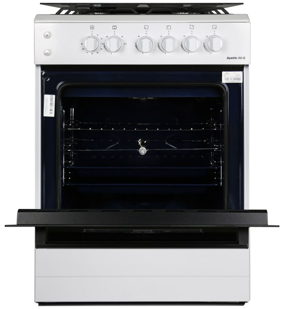 Плита газова ARTEL APETITO 02-G WHITE - Фото 2 Плита газова ARTEL APETITO 02-G WHITE - зображення 2