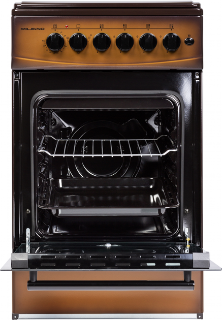 Плита комбінована Milano ML50 E40+коричнева - изображение 2
