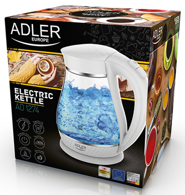 Чайник Adler AD-1274W - изображение 6