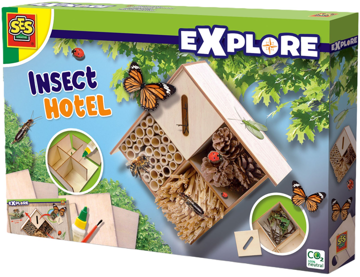 Zestaw doświadczalny Ses Creative Explore Insect Hotel (8710341250089) - obraz 1