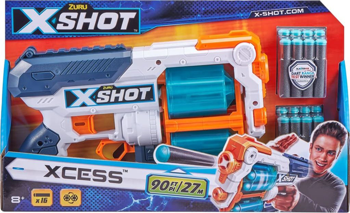 Blaster Zuru X-Shot Xcess TK-12 (4894680013261) - obraz 1