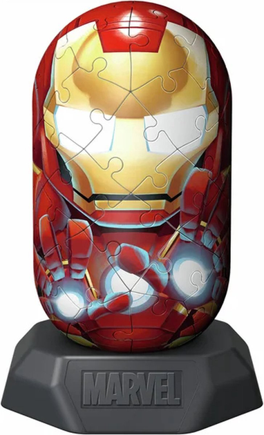 Puzzle 3D Ravensburger Hylkies Marvel Iron Man (4005555011576) - obraz 3