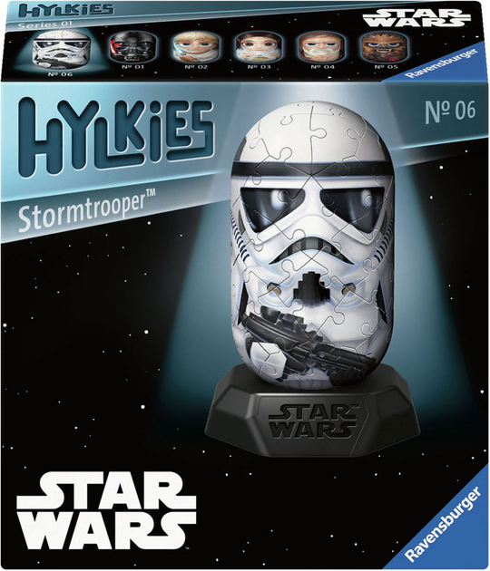 Puzzle 3D Ravensburger Hylkies Star Wars Stormtrooper (4005555010173) - obraz 1