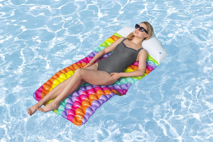 Надувний матрац Bestway Rainbow Dreams 216 х 80 см (6941607347683) - зображення 5