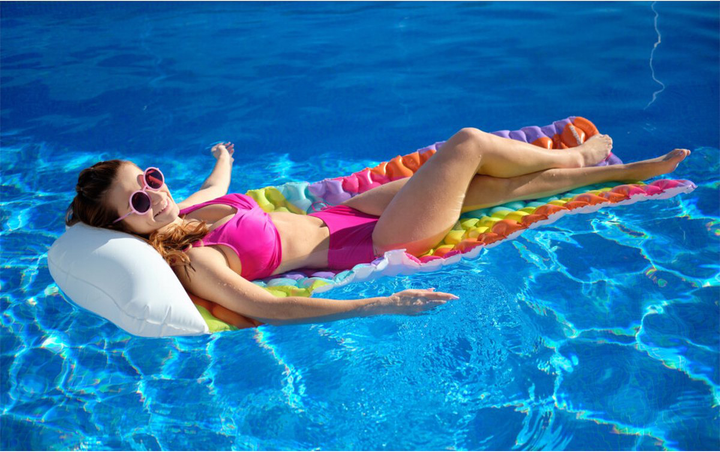 Надувний матрац Bestway Rainbow Dreams 216 х 80 см (6941607347683) - зображення 6