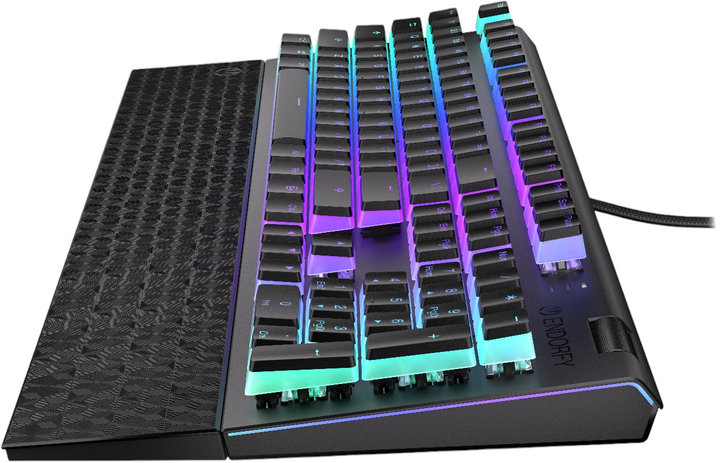 Klawiatura przewodowa Endorfy Omnis Pudding Kailh Blue USB Black (EY5A031) - obraz 7