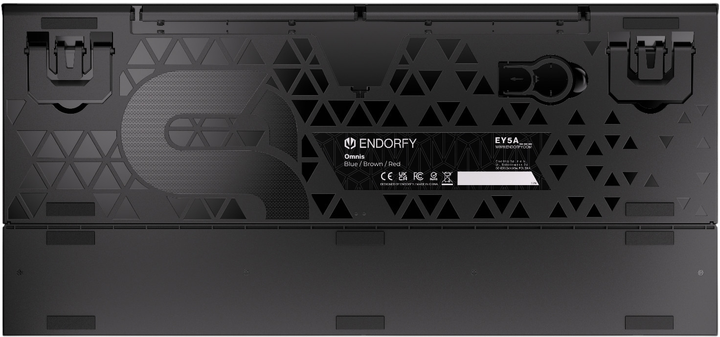 Клавіатура дротова Endorfy Omnis Pudding Kailh Red USB Black (EY5A033) - зображення 11