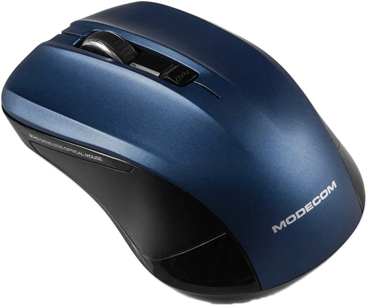 Mysz Modecom MC-M9.1 Wireless niebieska (M-MC-0WM9.1-140) - obraz 2