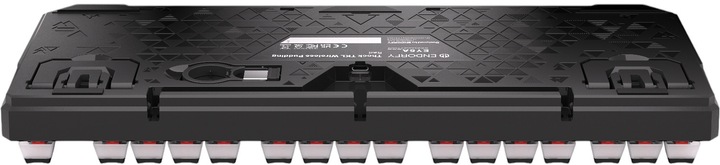 Klawiatura bezprzewodowa Endorfy Thock TKL Pudding Kailh Box Red Wireless Black (EY5A119) - obraz 14