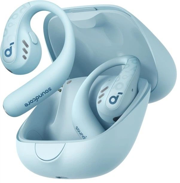Bluetooth-гарнітура Anker SoundCore AeroFit Pro Blue (A3871G61) - зображення 3