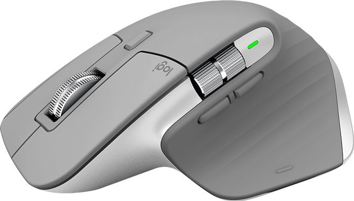 Mysz Logitech MX Master 3 Wireless/Bluetooth Mid Grey (910-005695) - obraz 6