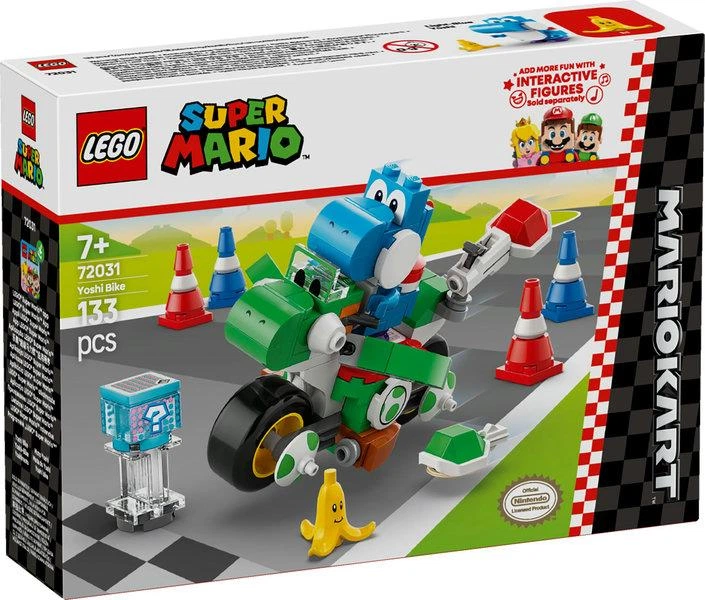 Конструктор LEGO Super Mario Mario Kart - Yoshi Bike 133 детали Конструктор LEGO Super Mario Mario Kart - Yoshi Bike 133 детали