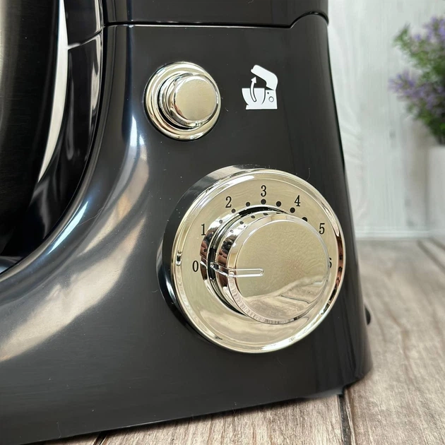 Кухонный комбайн Rainberg RB 8081 3200 Вт тестомес Миксер Черный - изображение 3