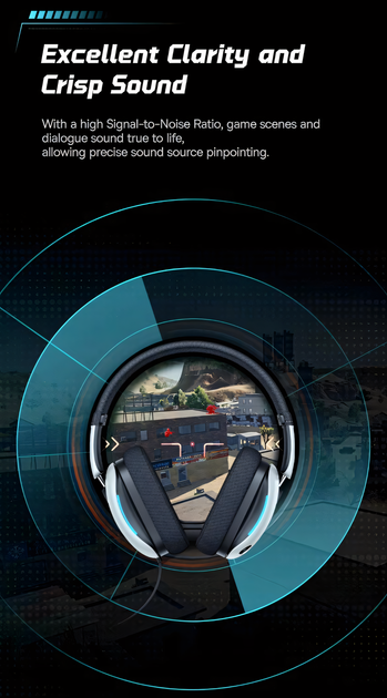Навушники Baseus GoPlay 1+Max з USB-A портом для Windows / Mac OS / PS4 / PS5 - зображення 4