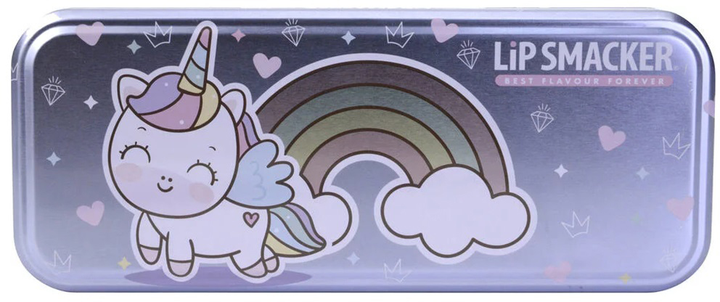 Zestaw kosmetyków dekoracyjnych Lip Smacker Unicorn Makeup Case Triple Layer Beauty Tin dla dzieci (4038033106983) - obraz 1