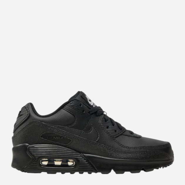 Підліткові кросівки для хлопчика Nike Air Max 90 HF6358-001 36 (4Y US) Чорні (197597319834) - зображення 1