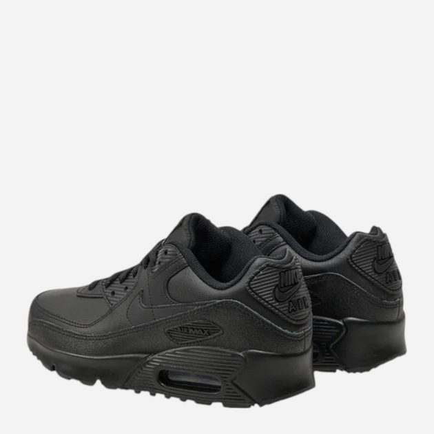 Підліткові кросівки для хлопчика Nike Air Max 90 HF6358-001 38.5 (6Y US) Чорні (197597325651) - зображення 3