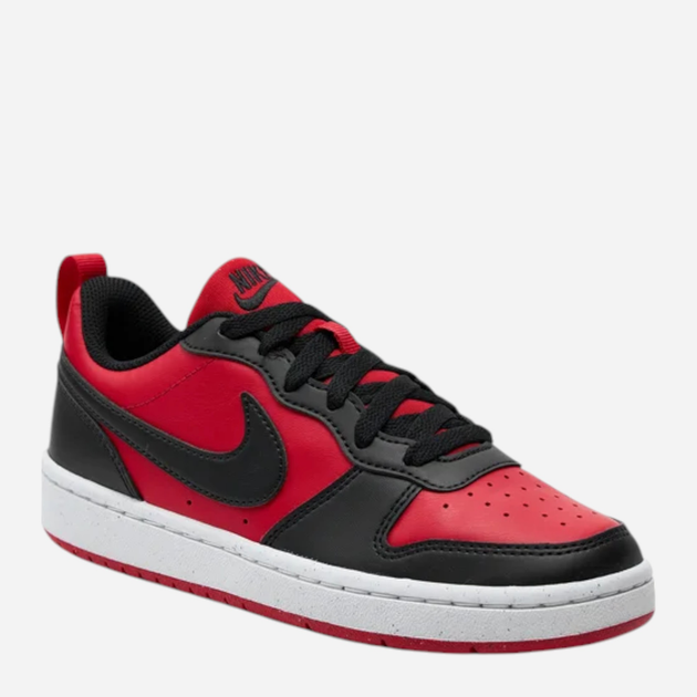 Sneakersy młodzieżowe chłopięce do kostki Nike Court Borough Low Recraft DV5456-600 38 (5.5Y US) Czerwone (196968173747) - obraz 2