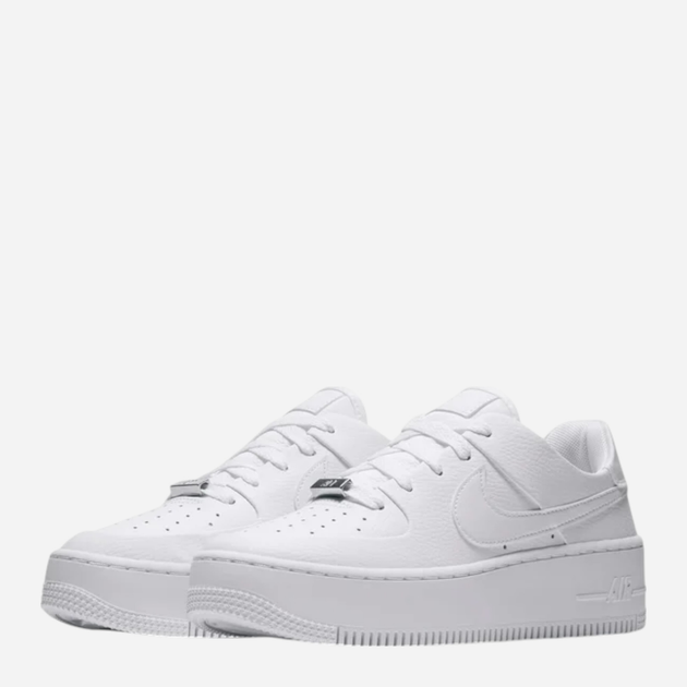 Sneakersy damskie na platformie Nike Air Force 1 Sage Low AR5339-100 36 (5.5US) Białe (191887656173) - obraz 2