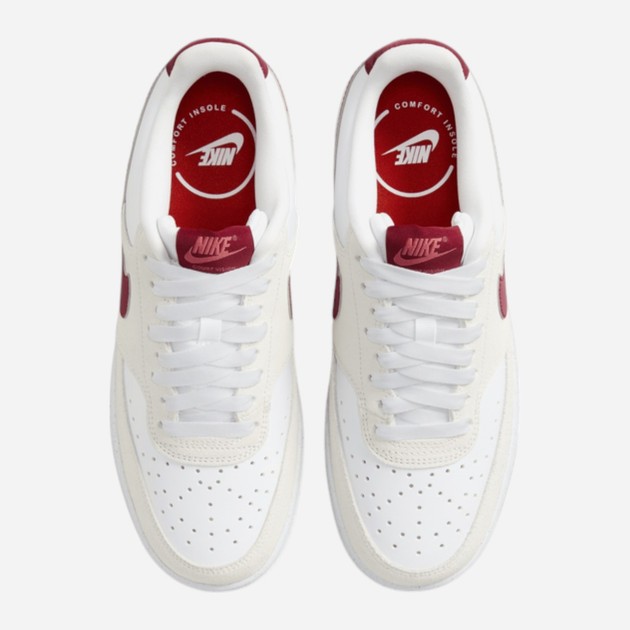 Жіночі кеди низькі Nike Court Vision Low FQ7628-100 38 (7US) Білі (196975569700) - зображення 3