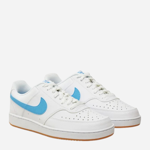 Чоловічі кеди низькі Nike Court Vision Lo HJ9105-100 42.5 (9US) Білий/Блакитний (197599180999) - зображення 2