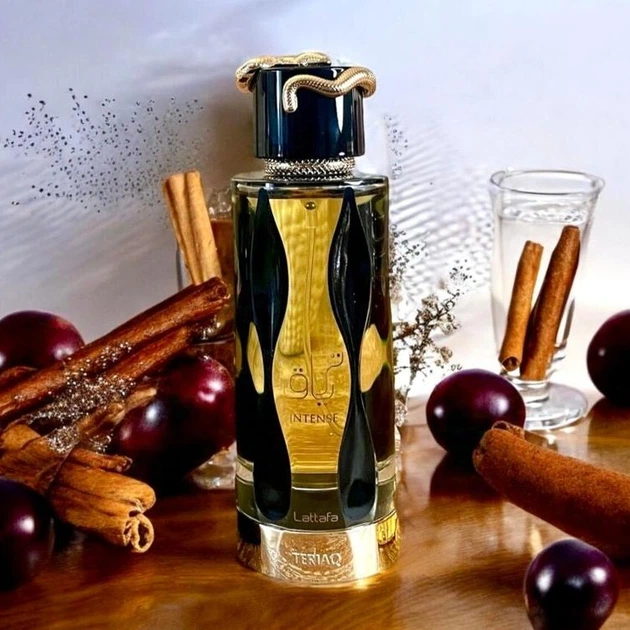 Парфюмированная вода унисекс Lattafa Perfumes Teriaq Intense, 100