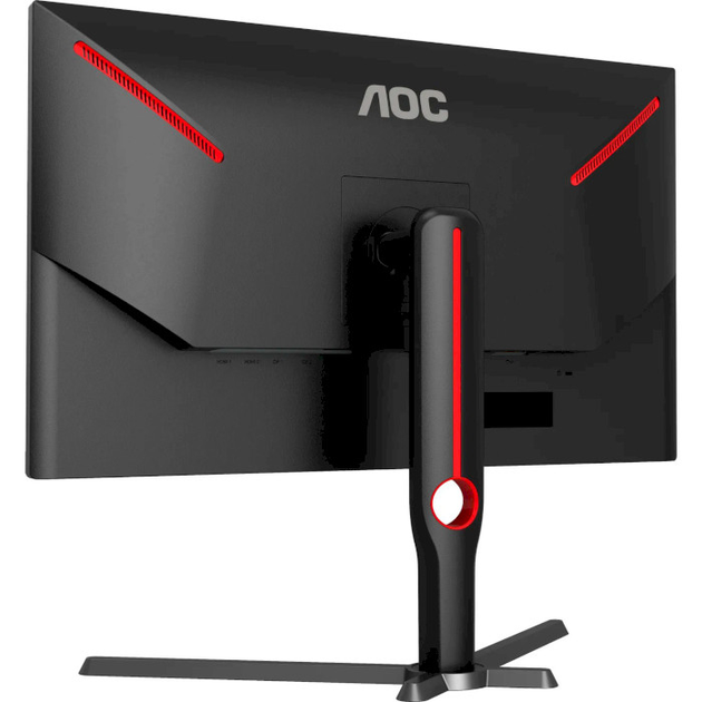 Монитор 27" AOC IPS, 3840x2160, 160Гц, Pivot Black-Red (U27G3X/BK) - изображение 8