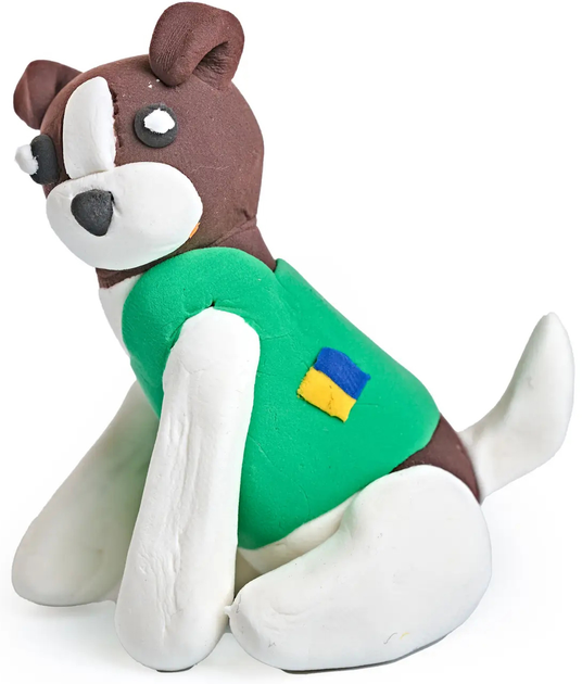 Набір пластиліну BERGER Kids Clay Army 18 баночок 270 г (8596165040316) - зображення 6